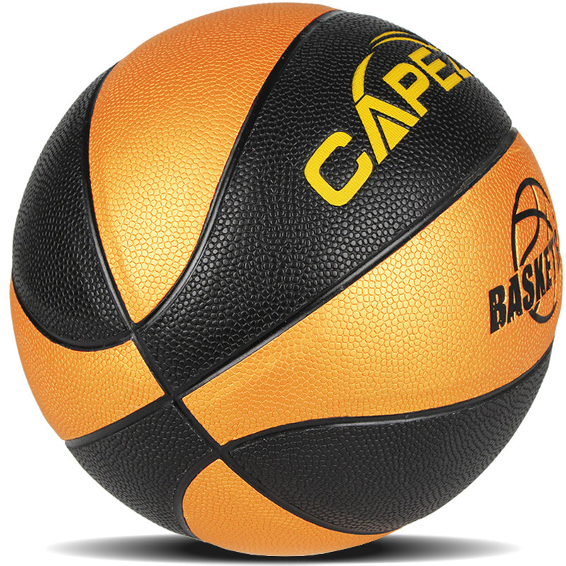 No. 5 Children's Basketball No. 5 No. 6 No. 7 P rimary School Students Training Wear-resistant Color Golden Blue Ball