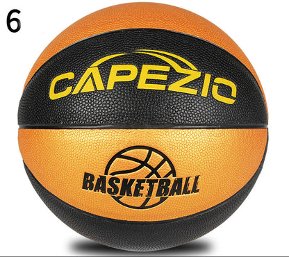 No. 5 Children's Basketball No. 5 No. 6 No. 7 P rimary School Students Training Wear-resistant Color Golden Blue Ball