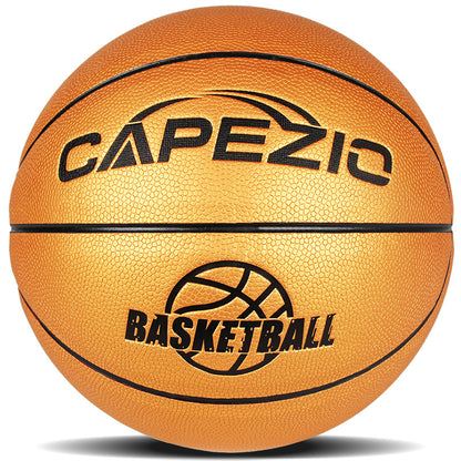 No. 5 Children's Basketball No. 5 No. 6 No. 7 P rimary School Students Training Wear-resistant Color Golden Blue Ball