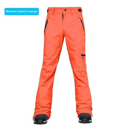 Ski Pants Snow Waterproof Wind Thermal Slim Fit Ski Suit
