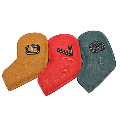 Minimally Digital Printed Golf Club Cap Set