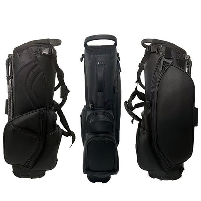 Golf Bag PU Leather Waterproof Portable Bracket
