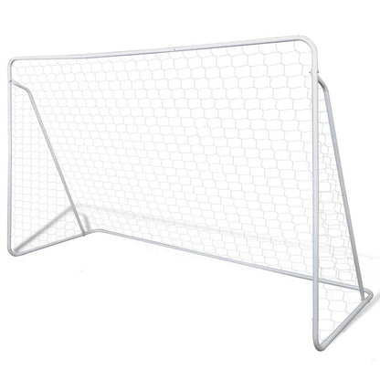 Football Goal 240x90x150 cm Steel High Quality