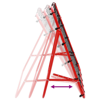 Adjustable Football Kickback Rebounder 100x100 cm