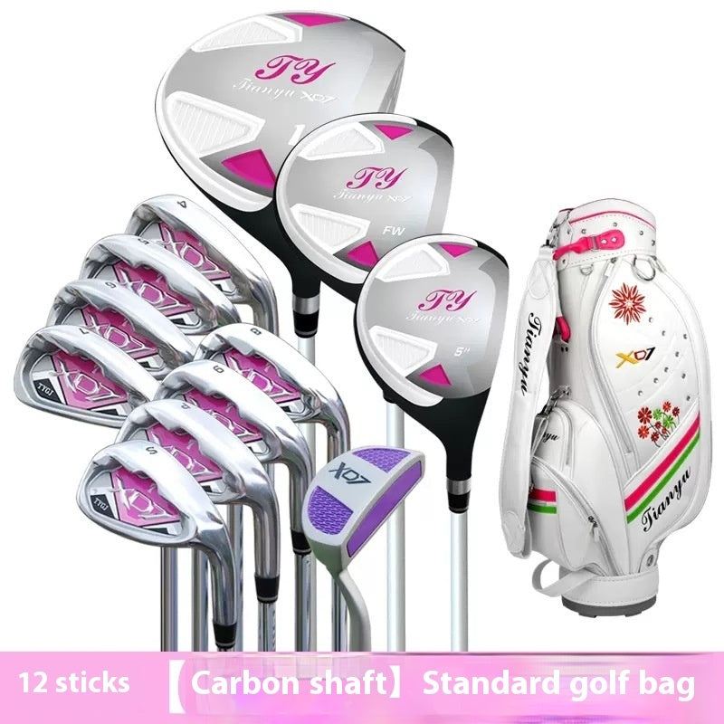 Genuine Goods Golf Club Rod Set Full Set Beginner Practice Clubs