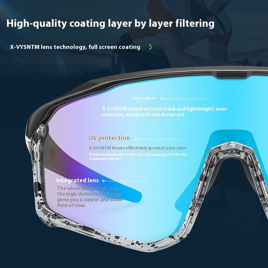 Mountaineering Goggles Climbing Hiking Snow Mountain Sunglasses Colorful UV Protection