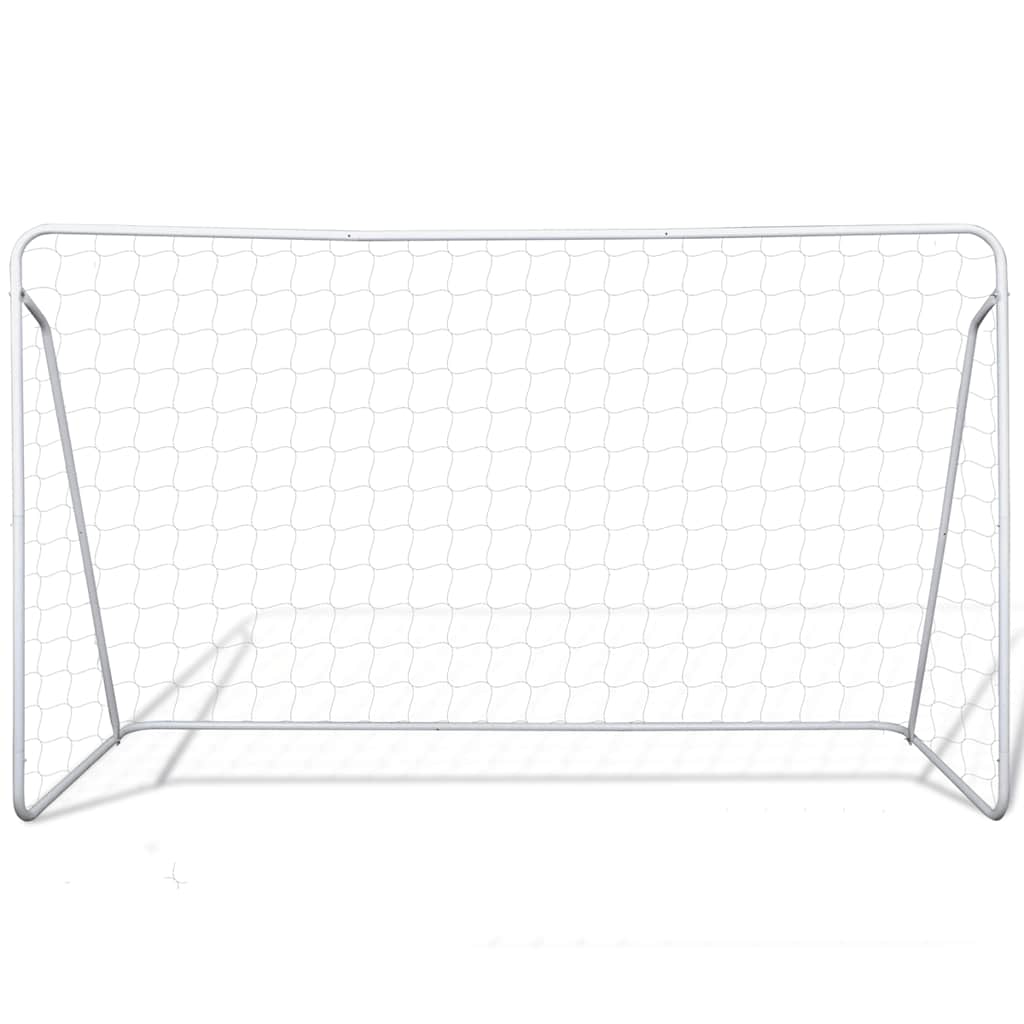 Football Goal 240x90x150 cm Steel High Quality