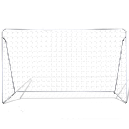 Football Goal 240x90x150 cm Steel High Quality